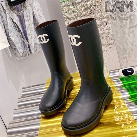 chanel rain boots 2014|rubber chanel boots 2021.